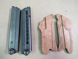 Luger P08 Magazines And Grips