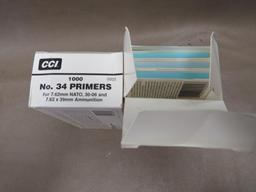 CCI #34 NATO Primers for 7.62 Ammunition NO SHIPPING