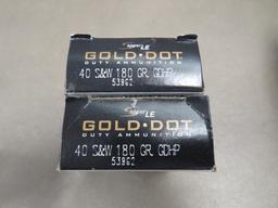 Speer Gold Dot Law Enforcement 40 S&W Ammunition