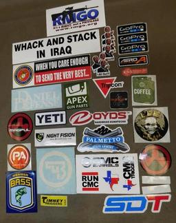 Firearm Related stickers & Decals