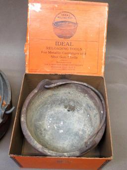 Lead Melting Pots and Ladle