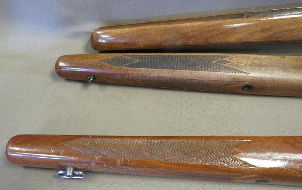 Three Remington Rifle Stocks