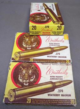 270 Weatherby Magnum Brass for Reloading