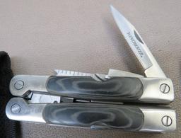 Three Multi Tool Knives