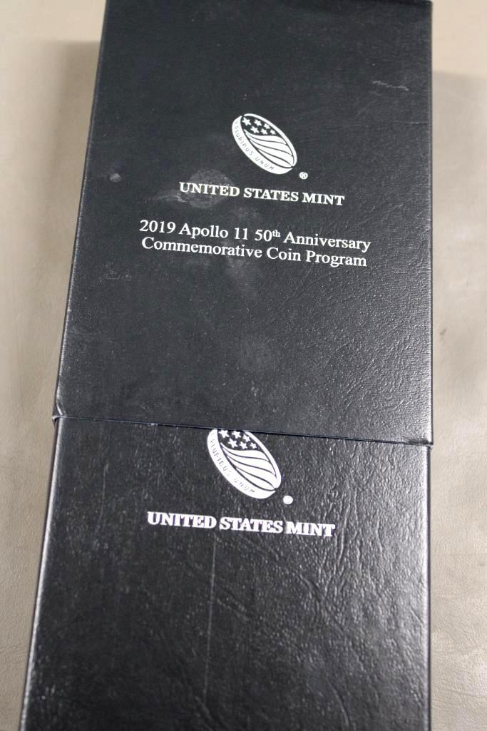 2019 Apollo 11 Five Oz Proof Silver Dollar