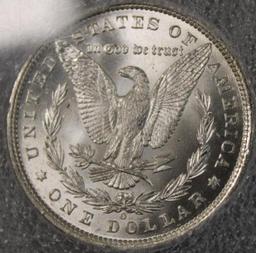 1885 O Slabbed Morgan Silver Dollar