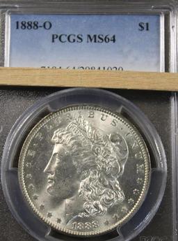 1880 O Slabbed Morgan Silver Dollar