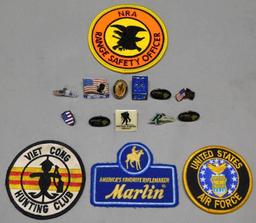 Firearm Related Patches & Pins