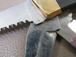 Browning 3 Blade Folding Knife