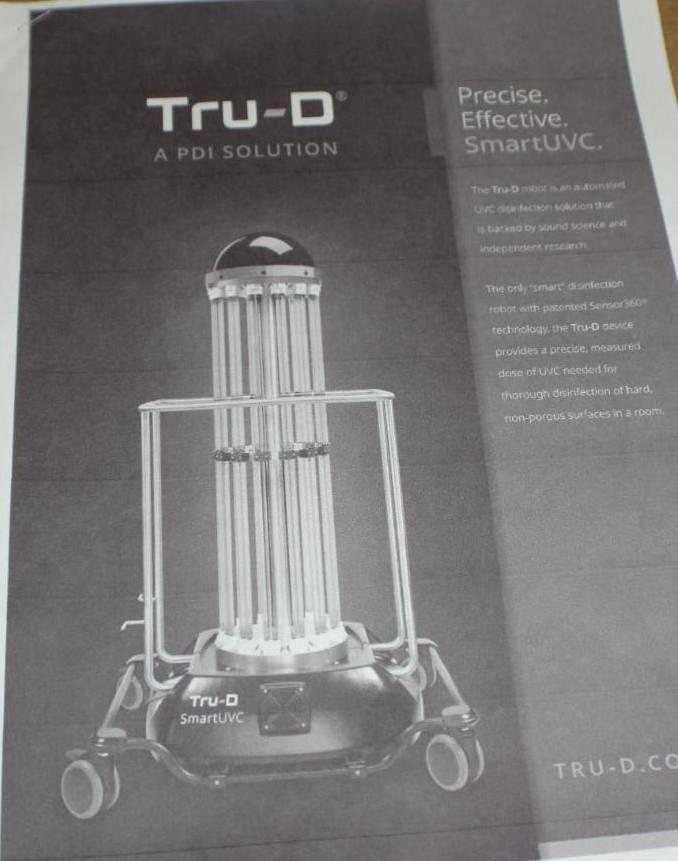 Tru-D Smart UVC Disinfecting Robot