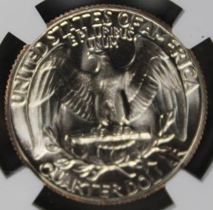 Four Slabbed 1965 SMS US Quarters