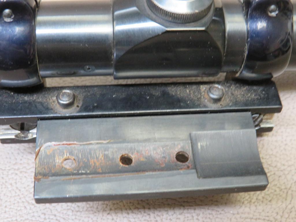 Griffin and Howe Scope Mount with Lyman All American Rifle Scope