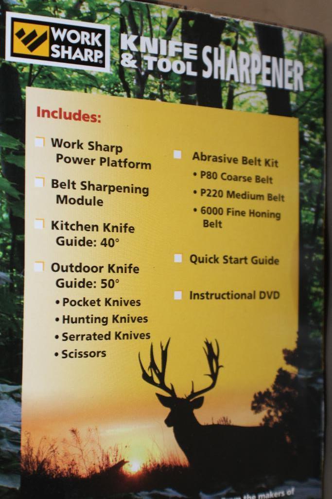 Work Shark Knife and Tool Sharpener