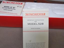 Winchester 52 B Deluxe Limited Edition Sporting Model - 22LR, Rifle, SN-BS3290