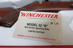 Winchester 52 B Deluxe Limited Edition Sporting Model - 22LR, Rifle, SN-BS3290