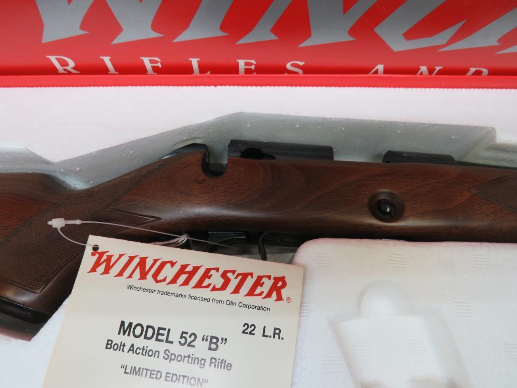 Winchester 52 B Deluxe Limited Edition Sporting Model - 22LR, Rifle, SN-BS3290
