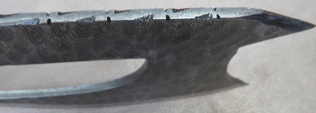 Custom Damascus Pattern Hatchet