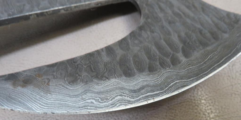 Custom Damascus Pattern Hatchet