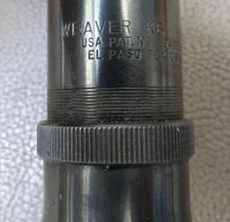 Two Vintage Weaver Rifle Scopes