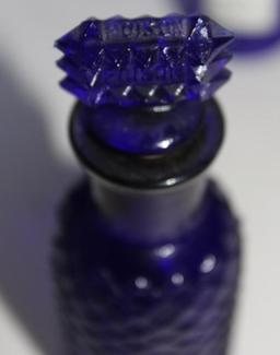12 Small Antique Bottles Including Poison Bottles