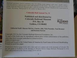 Colorado Railroad Water tanks & Mansions on Rails Books