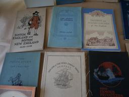 Twenty Eight Soft Back Books About New England