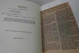 The Saga of Upper Clear Creek Signed Limited Edition Book