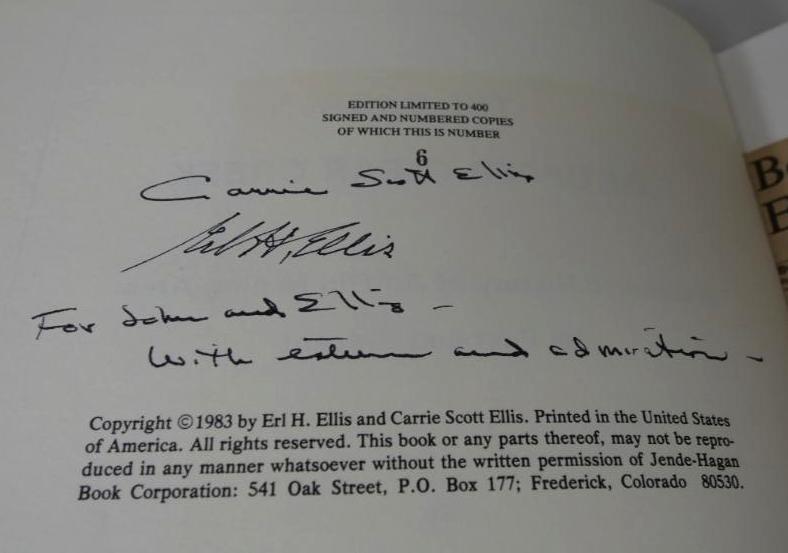 The Saga of Upper Clear Creek Signed Limited Edition Book