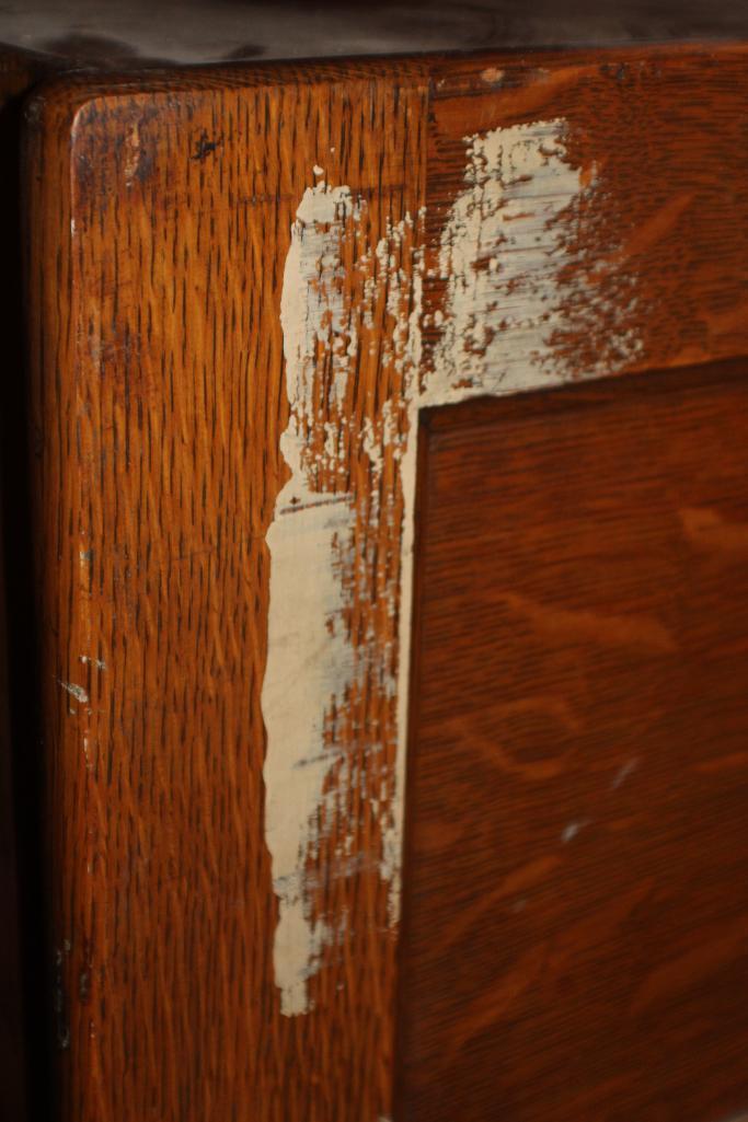 Excellent Hardwood Four-Drawer Filing Cabinet