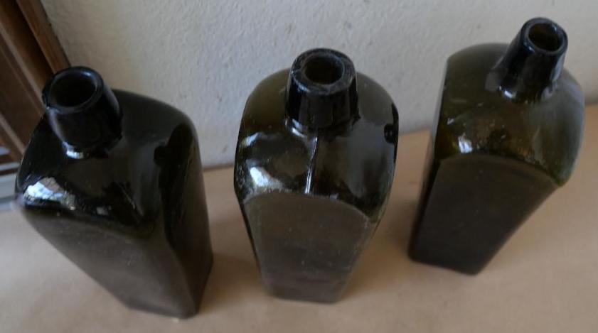 Three Rare V Marken & Co Case Gin Bottles