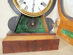 Antique Ingraham 8 Day Mantle Clock