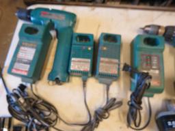 Makita Drills with Chargers