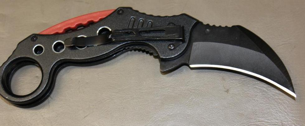Four Large Folding Knives