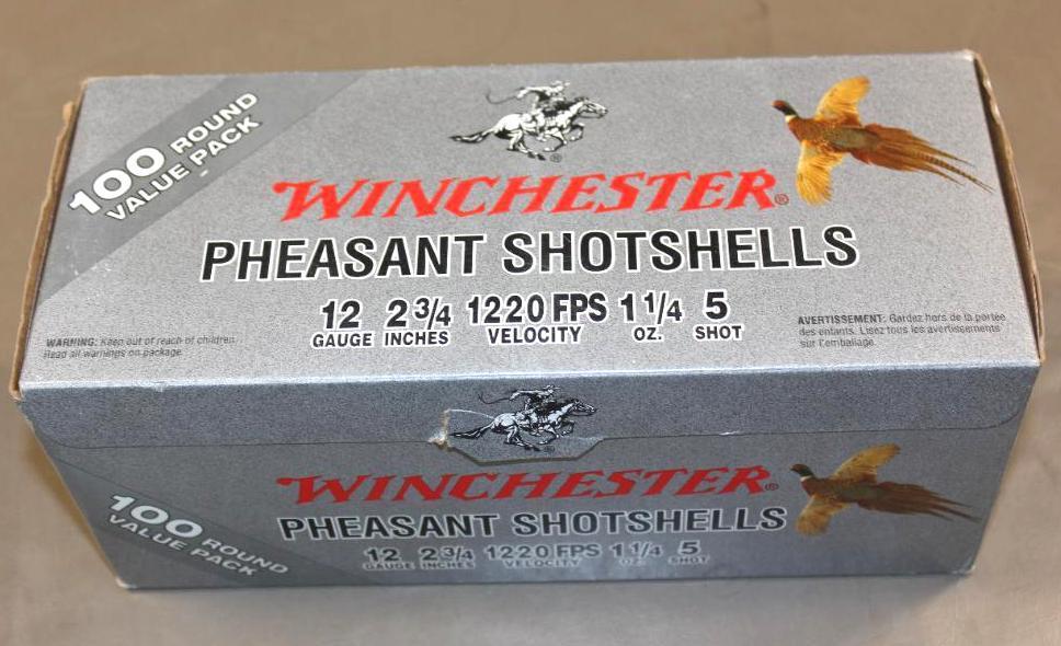 100 Round Value Pack Winchester 12 Gauge Pheasant Loads