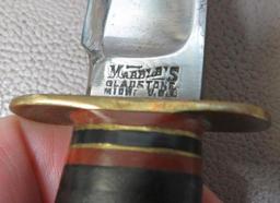 Marbles Ideal Sheath Knife