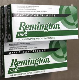 100 Rounds Remington UMC 223 Remington Rifle Ammunition