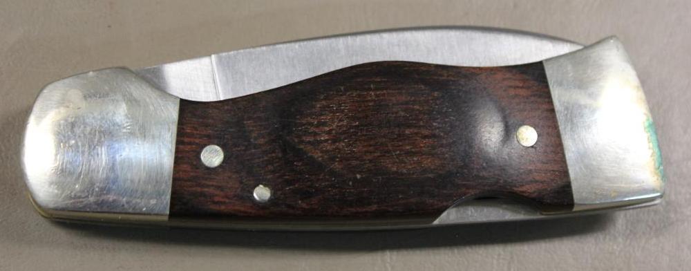 Excellent Western Folding Knife S-532 and Sheath
