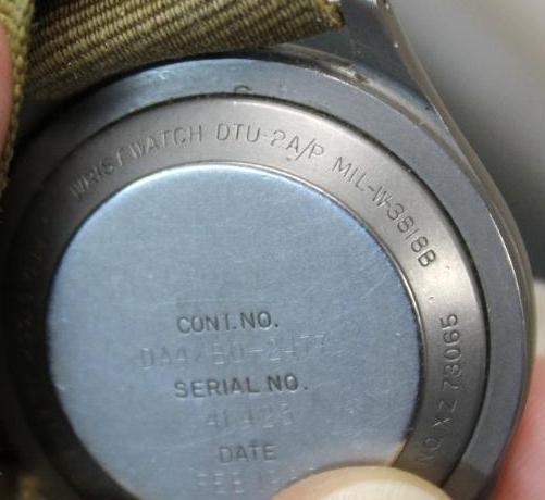 Benrus Military Watch Dated Feb 1965