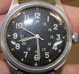 Benrus Military Watch Dated Feb 1965