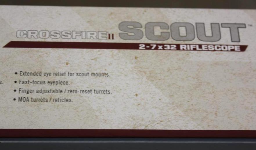 Vortex Crossfire Scout CF2-31002 V-Plex Scope