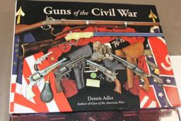 Three Collectible Hardcover Firearms Books