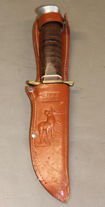 Edge Brand Original Bowie Knife in Sheath