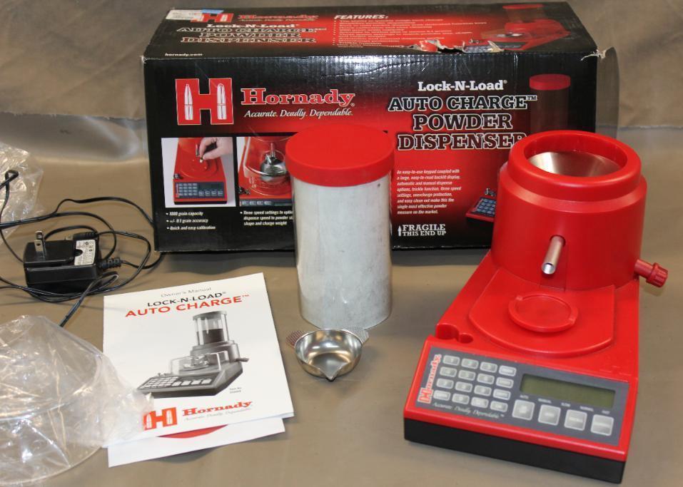 Hornady Lock-N-Load Auto Charge Powder Dispenser in Original Box