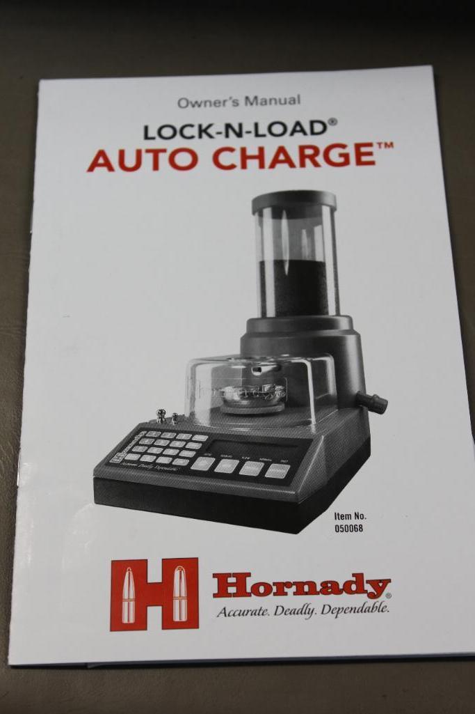 Hornady Lock-N-Load Auto Charge Powder Dispenser in Original Box