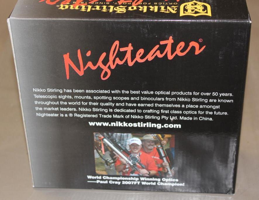 Nikko Stirling Nighteater Binoculars in Original Box