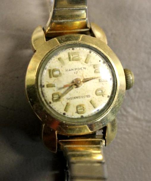 10K Gold Plated and Gold-Colored Ladies Watches for Parts or Repair