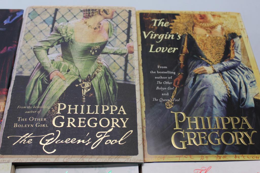 Six Novels Signed by Author, Phillipa Gregory