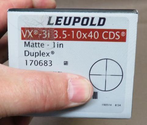 Leupold VX-3i CDS Rifle Scope