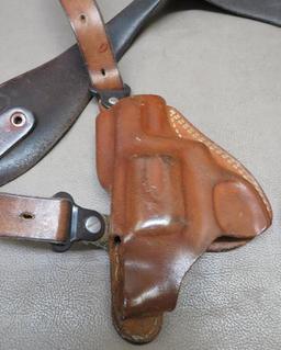 Smith and Wesson and Jackass Shoulder Holsters
