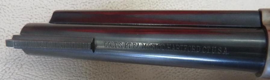 Colt New Frontier 22, 22LR, Revolver, SN# G11788